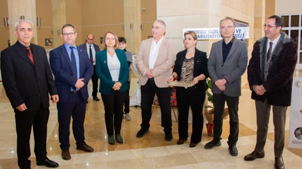 Selçuk Üniversitesinde “Topraktan Sanata” konulu sergi açıldı